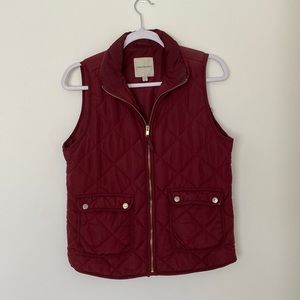 Maroon Vest